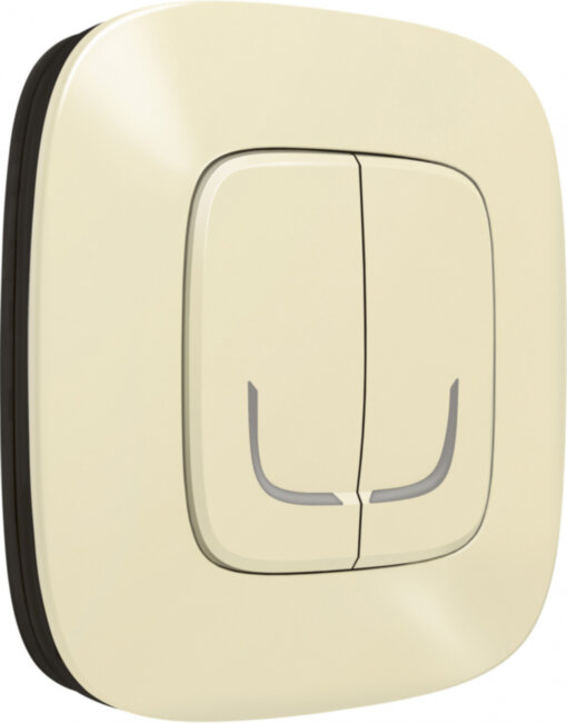 VLN-a СЛК Выкл 2к б/п Умный беспроводной выключатель Legrand серия Valena Allure with NETATMO, Цвет Слоновая кость. Выключатель 2-клавишный, Управление со смартфона, Zigbee 2,4 ГГц. Рамка в комплекте. VLN-a СЛК Выкл 2к б/п Умный беспроводной выключатель Legrand серия Valena Allure with NETATMO, Цвет Слоновая кость. Выключатель 2-клавишный, Управление со смартфона, Zigbee 2,4 ГГц. Рамка в комплекте.