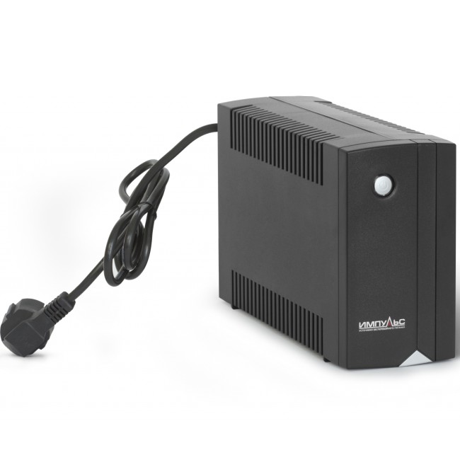 ИБП ЮНИОР 850, 850/480 ВА/Вт, LED, IEC-C13x4 Импульс JN85101