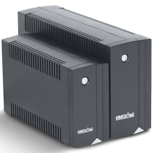 ИБП ЮНИОР 850, 850/480 ВА/Вт, LED, IEC-C13x4 Импульс JN85101