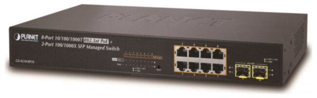 коммутатор Planet GS-4210-8P2S
