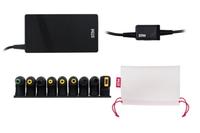 Универсальный адаптер для ноутбуков на 90Ватт STM SLU 90