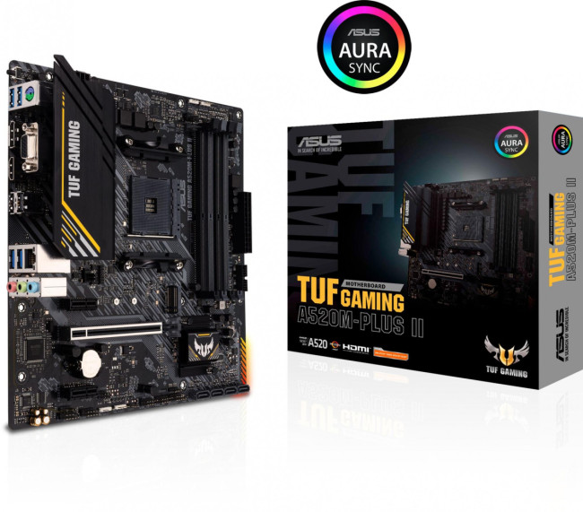 Материнская плата ASUS TUF GAMING A520M-PLUS II