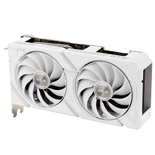 Видеокарта ASUS DUAL-RTX4060-O8G-EVOWHITE (90YV0JCB-M0NA00) Видеокарта ASUS DUAL-RTX4060-O8G-EVOWHITE (90YV0JCB-M0NA00)