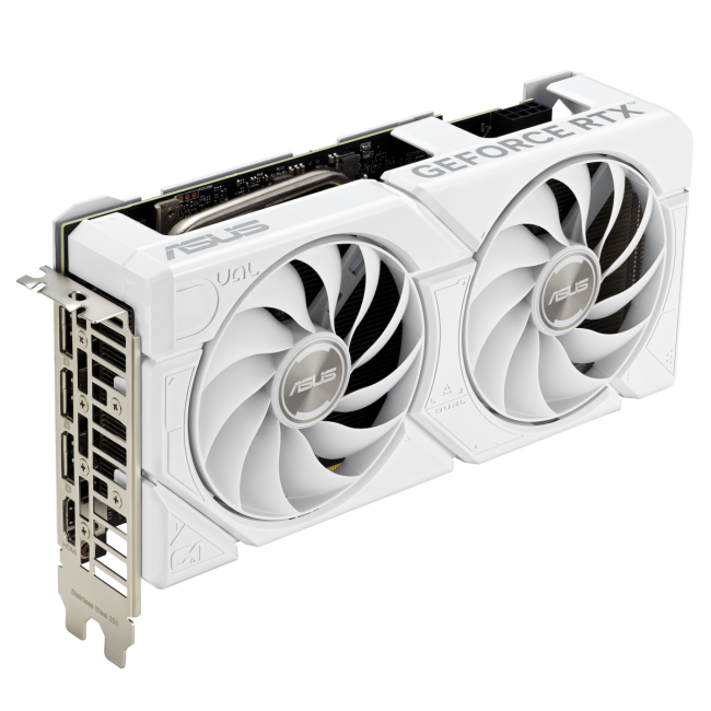 Видеокарта ASUS DUAL-RTX4060-O8G-EVOWHITE (90YV0JCB-M0NA00) Видеокарта ASUS DUAL-RTX4060-O8G-EVOWHITE (90YV0JCB-M0NA00)