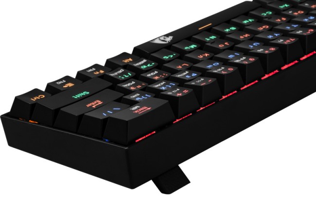 Redragon Механическая клавиатура Lakshmi RU,радужная,тихая Redragon 78119