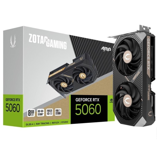Видеокарта Zotac GAMING GeForce RTX 5060 AMP 8Gb (ZT-B50600F-10M)