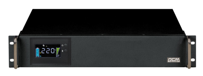 Источник бесперебойного питания Powercom King Pro RM KIN-1200AP LCD 960Вт 1200ВА черный APC Powercom King Pro RM KIN-1200AP LCD