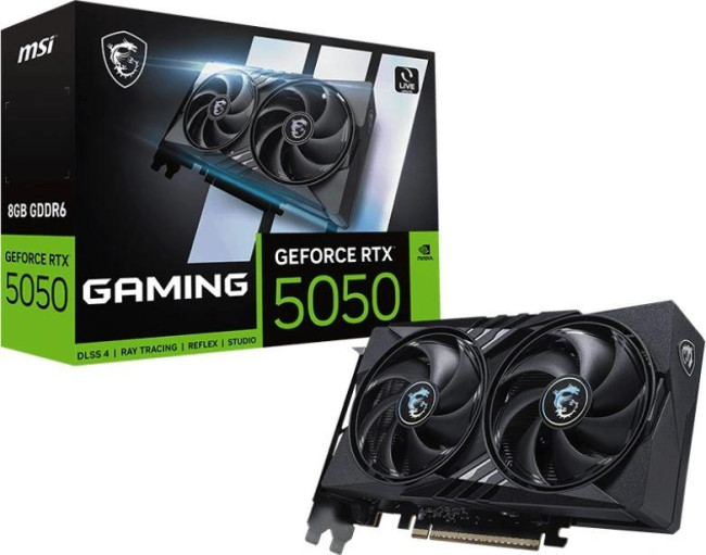 Видеокарта MSI RTX 5050 8G GAMING Видеокарта MSI RTX 5050 8G GAMING