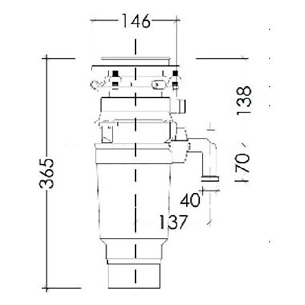 Измельчитель отходов Kuppersberg Kuppersberg WSS 550 B