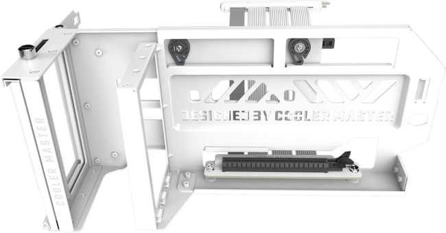 Держатель видеокарты в корпусе Cooler Master Vertical GPU Holder Kit V3 White Держатель видеокарты в корпусе Cooler Master Vertical GPU Holder Kit V3 White
