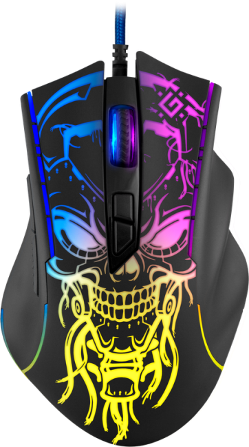 Defender Проводная игровая мышь Bulletstorm GM-928 7кнопок,7200dpi Defender 52928