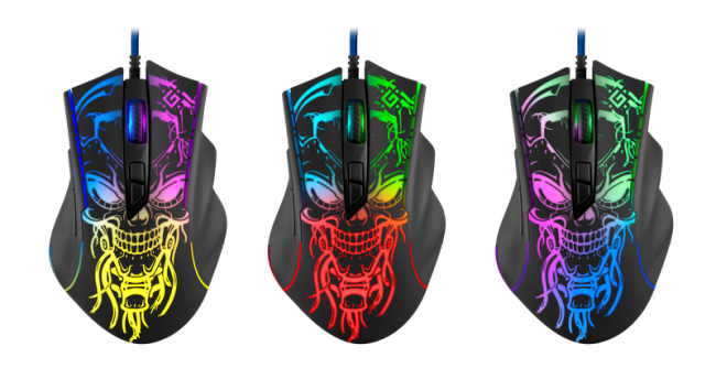 Defender Проводная игровая мышь Bulletstorm GM-928 7кнопок,7200dpi Defender 52928