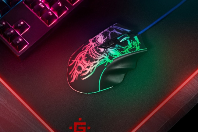 Defender Проводная игровая мышь Bulletstorm GM-928 7кнопок,7200dpi Defender 52928