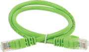 Коммутационный шнур (патч-корд), кат.5Е UTP, LSZH, 3м, зеленый ITK RJ45(m) - RJ45(m) Cat. 5e U/UTP PVC 3м зелёный