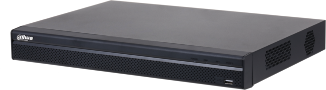 16-канальный IP-видеорегистратор 4K и H.265+, Входящий поток до 160Мбит/с; сжатие: H.265+ H.265 H.264+ H.264; разрешение записи до 8Мп; накопители: 2 SATA III до 10Тбайт; воспроизведение: 8кн@1080p видеовыходы: 1 HDMI 4K 1 VGA; cеть: 1 RJ45 1000Мбит/с; тр