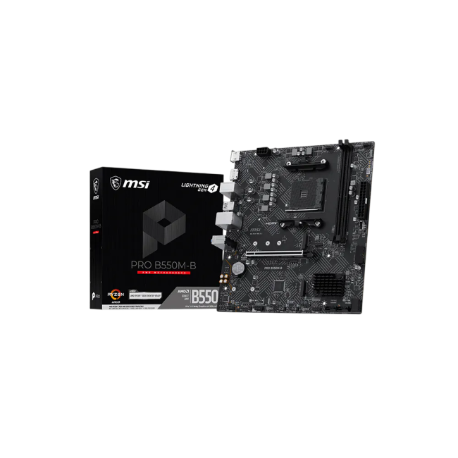Материнская плата MSI PRO B550M-B Материнская плата MSI PRO B550M-B