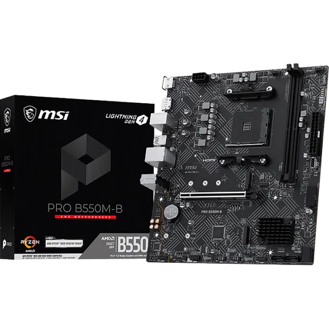Материнская плата MSI PRO B550M-B Материнская плата MSI PRO B550M-B