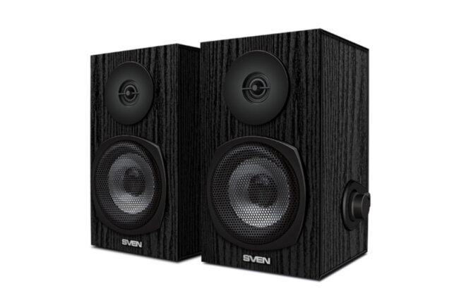 SVEN SPS-575, чёрный, акустическая система 2.0, USB, мощность 2x3 Вт(RMS) SVEN SPS-575