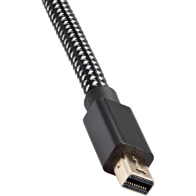 Адаптер miniDP-M --> HDMI-F 4K@120Hz, 8K@30Hz, оплетка, 0.15м Telecom (TA663) VCOM TA663