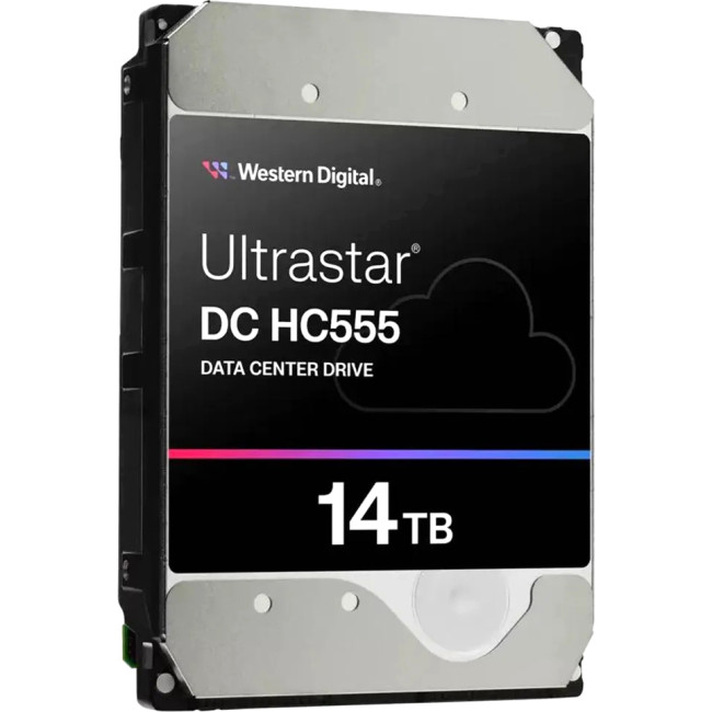Жесткий диск WD Ultrastar DC HC555 14Tb WUH722014CL5204 Жесткий диск WD Ultrastar DC HC555 14Tb WUH722014CL5204