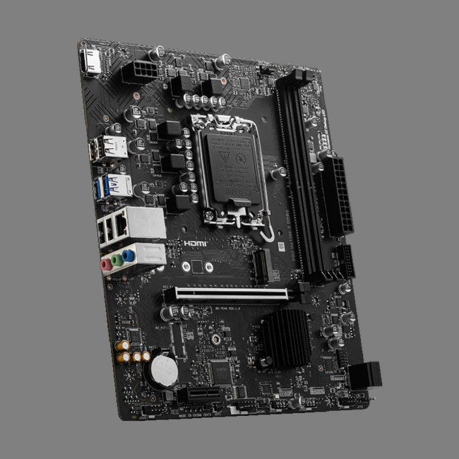 Материнская плата MSI PRO H610M-S DDR4 Материнская плата MSI PRO H610M-S DDR4
