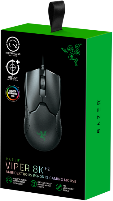 Игровая мышь Razer Viper 8KHZ Razer Viper 8KHZ Игровая мышь Razer Viper 8KHZ Razer Viper 8KHZ