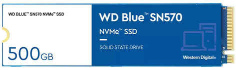 Твердотельный накопитель WD Blue SN570 WDS500G3B0C Твердотельный накопитель WD Blue SN570 WDS500G3B0C