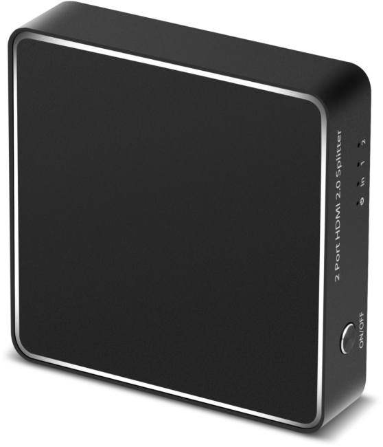 Greenconnect Разветвитель v2.0 HDMI 1на 2 выхода, 4Kx2K 60Hz HDR 4:2:0 серия Greenline Greenconnect Разветвитель Greenline HDMI v2.0 1 к 2, 4K 60Hz /1080p 120Hz