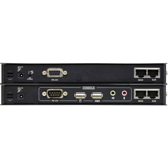 Удлинитель консоли (клав./мышь USB+DVI+аудио+RS232) на 60м ATEN CE604