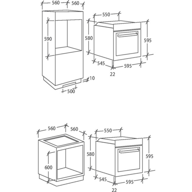 Встраиваемая электрическая духовка CANDY Духовой шкаф электрический Candy FCP825XL/E