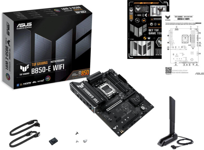 Материнская плата ASUS TUF GAMING B850-E WIFI Материнская плата ASUS TUF GAMING B850-E WIFI