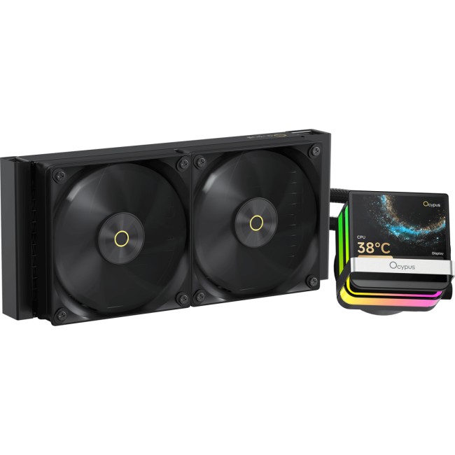 Система жидкостного охлаждения Ocypus Sigma-L24-BK2ANWL00P-GL Black Система жидкостного охлаждения Ocypus Sigma-L24-BK2ANWL00P-GL Black