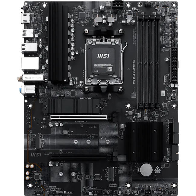 Материнская плата MSI PRO B840-S EVO WIFI6E Материнская плата MSI PRO B840-S EVO WIFI6E