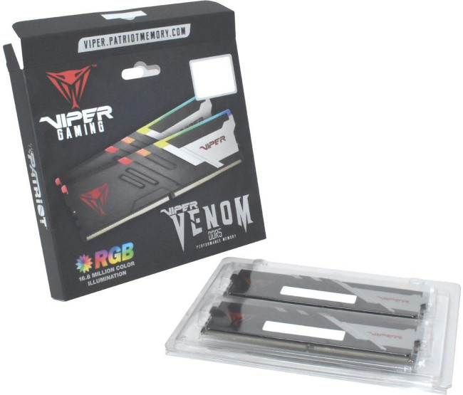Память DDR5 2x16Gb 7400MHz Patriot PVVR532G740C36K Память DDR5 2x16Gb 7400MHz Patriot PVVR532G740C36K