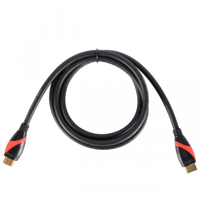 Кабель HDMI 19M/M ver. 2.0 black red, 0.5m VCOM <CG525-R-0.5> VCOM HDMI (m) - HDMI (m) 0.5м