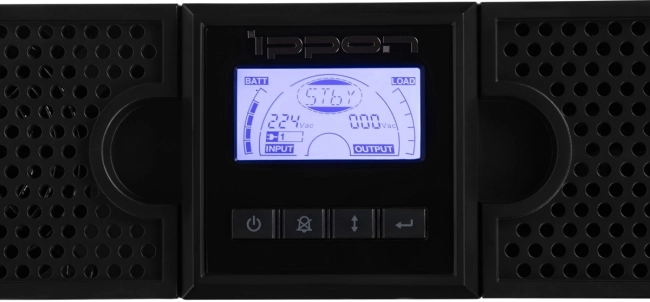 Линейно-интерактивный ИБП, конвертируемый форм-фактор, с разъемами C13, мощностью 1500 Ва Ippon 1192978