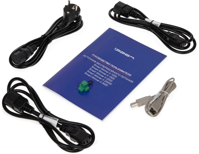 Линейно-интерактивный ИБП, конвертируемый форм-фактор, с разъемами C13, мощностью 1500 Ва Ippon 1192978