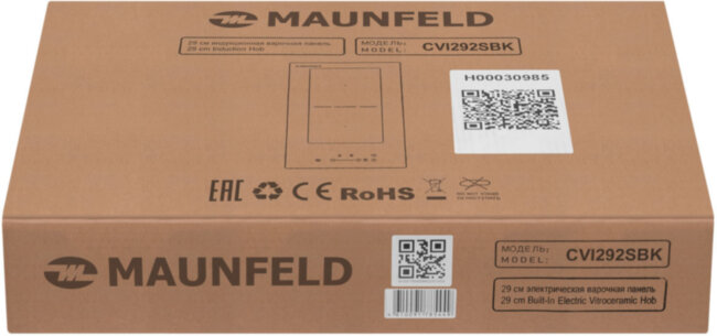 Встраиваемая варочная панель Maunfeld CVI292SBK
