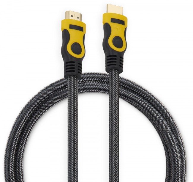 Кабель аудио-видео Buro HDMI 19M-19M BRAID Кабель аудио-видео Buro HDMI 19M-19M BRAID