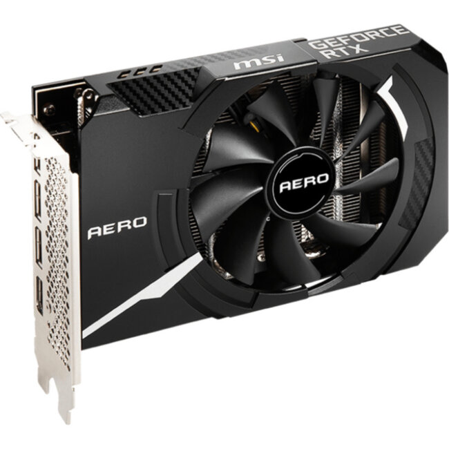 Видеокарта MSI GeForce RTX 3060 Ti AERO ITX 8G OC LHR Видеокарта MSI GeForce RTX 3060 Ti AERO ITX 8G OC LHR