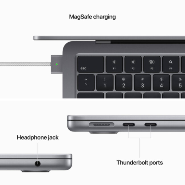 Ноутбук Apple Apple MacBook Air (M2, 2022 г.) Клавиатура английская Ноутбук Apple Apple MacBook Air (M2, 2022 г.) Клавиатура английская