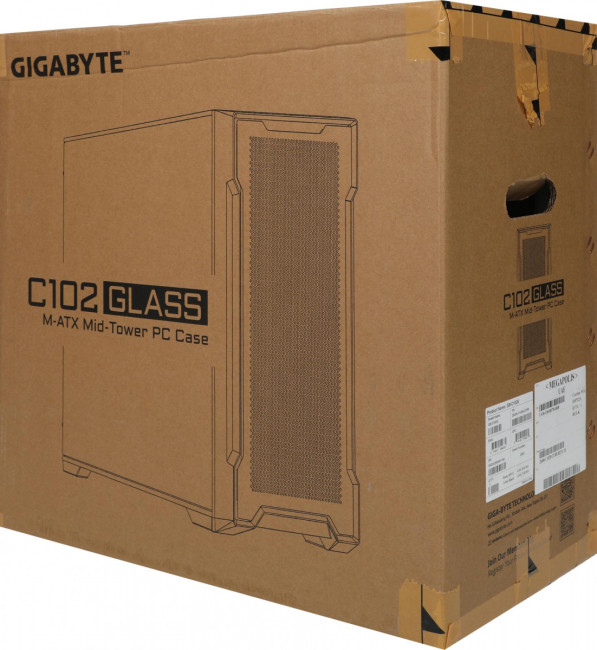 Корпус Gigabyte 28300-C102B-2CRR Корпус Gigabyte 28300-C102B-2CRR