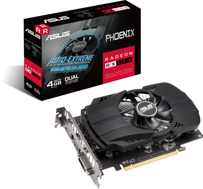Видеокарта ASUS PH-RX550-4G-EVO Видеокарта ASUS PH-RX550-4G-EVO