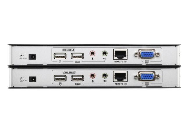 Удлинитель консоли (клав./мышь USB+мон.+аудио+RS232) на 200м ATEN CE750A
