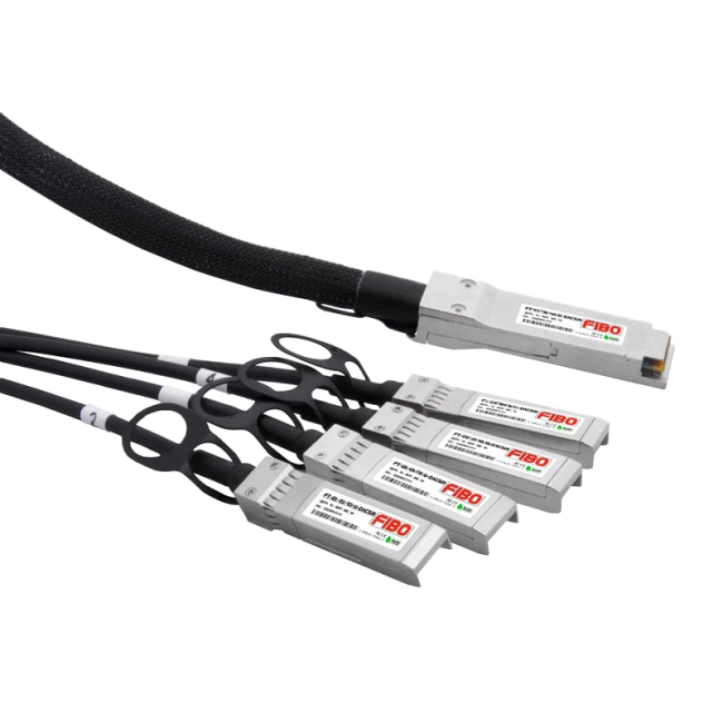 Кабель Fibo FT-Q100-4S25-DAC5m Кабель Fibo FT-Q100-4S25-DAC5m