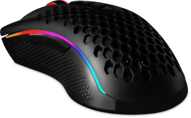 Redragon Проводная игровая мышь Storm Elite RGB,16000dpi, легкая Defender 77853