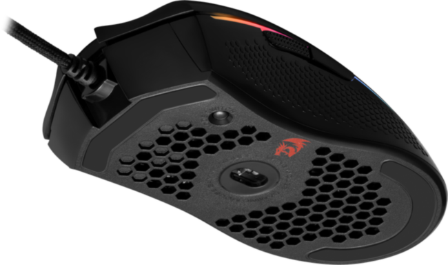 Redragon Проводная игровая мышь Storm Elite RGB,16000dpi, легкая Defender 77853