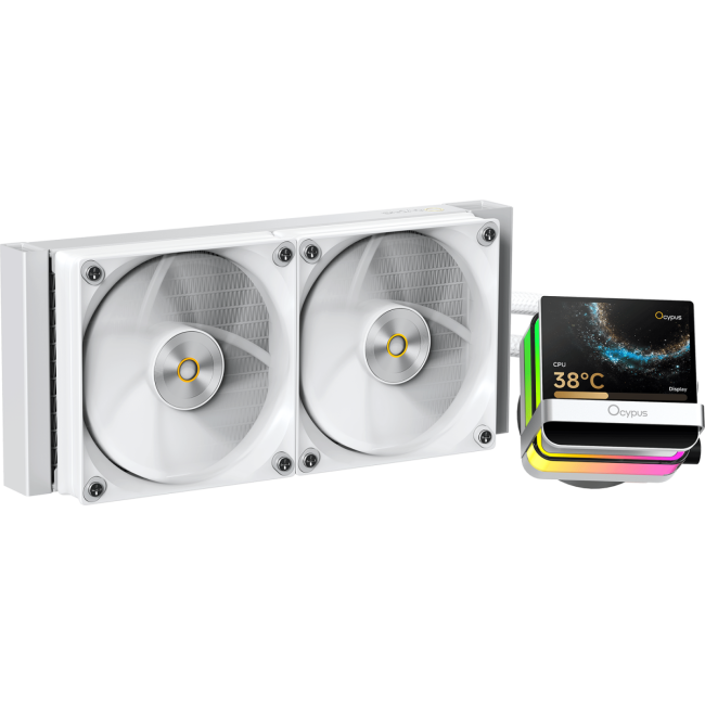 Система жидкостного охлаждения Ocypus Sigma-L24-WH2ANWL00P-GL White Система жидкостного охлаждения Ocypus Sigma-L24-WH2ANWL00P-GL White