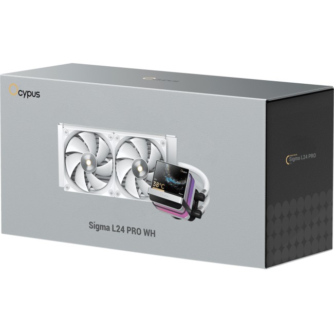 Система жидкостного охлаждения Ocypus Sigma-L24-WH2ANWL00P-GL White Система жидкостного охлаждения Ocypus Sigma-L24-WH2ANWL00P-GL White