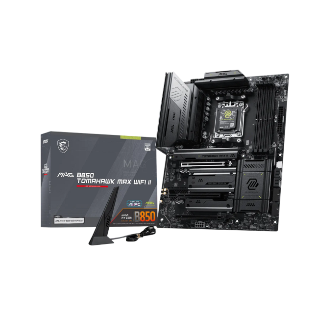 Материнская плата MSI MAG B850 TOMAHAWK MAX WIFI II Материнская плата MSI MAG B850 TOMAHAWK MAX WIFI II